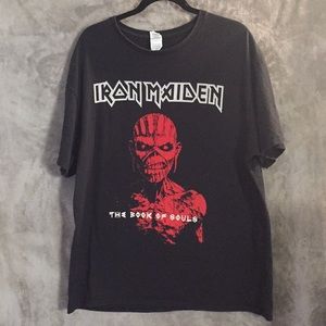 Iron Maiden the book of souls shirt